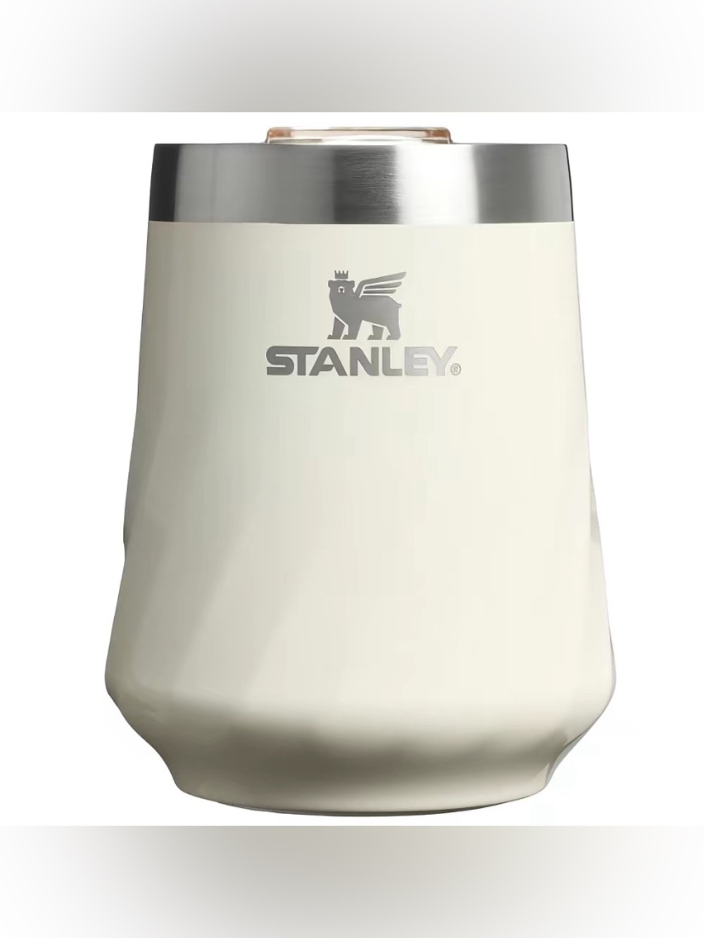 Stanley 11 oz Stainless Swirl Drink Tumbler Cream Gloss Soda Summer Mocktail